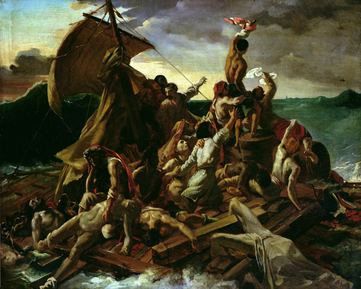 Das Floß der Medusa von Theodore Gericault: Kunstdruck